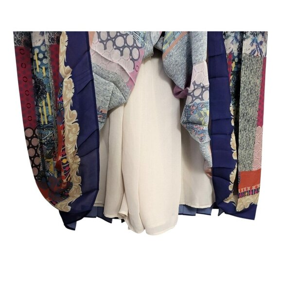 G. Label by GOOP Patchwork Cat Pleated Skirt - Picture 8 of 15